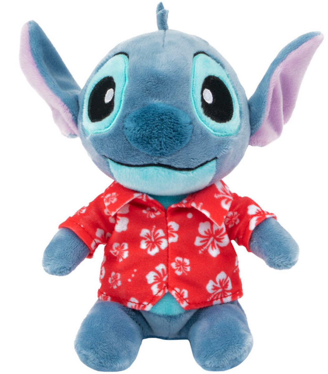 Stitch Hawaii Red T-shirt Pluche Knuffel (25 cm)