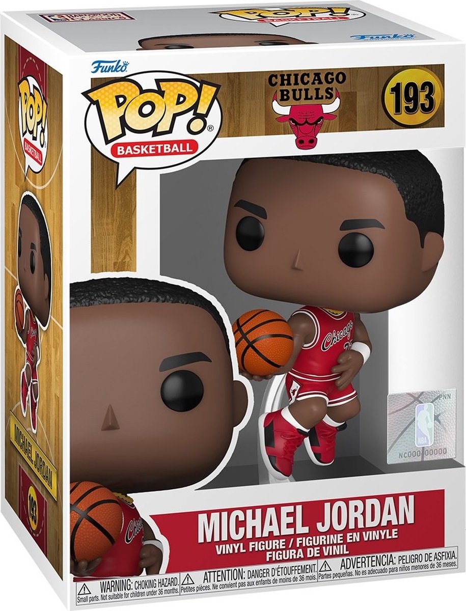 Pop Basketball: Chicago Bulls - Michael Jordan (Rookie Season) Funko Pop #193
