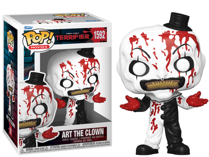 Pop Movies: Terrifier 2 - Art the Clown (Bloody) Funko Pop #1592