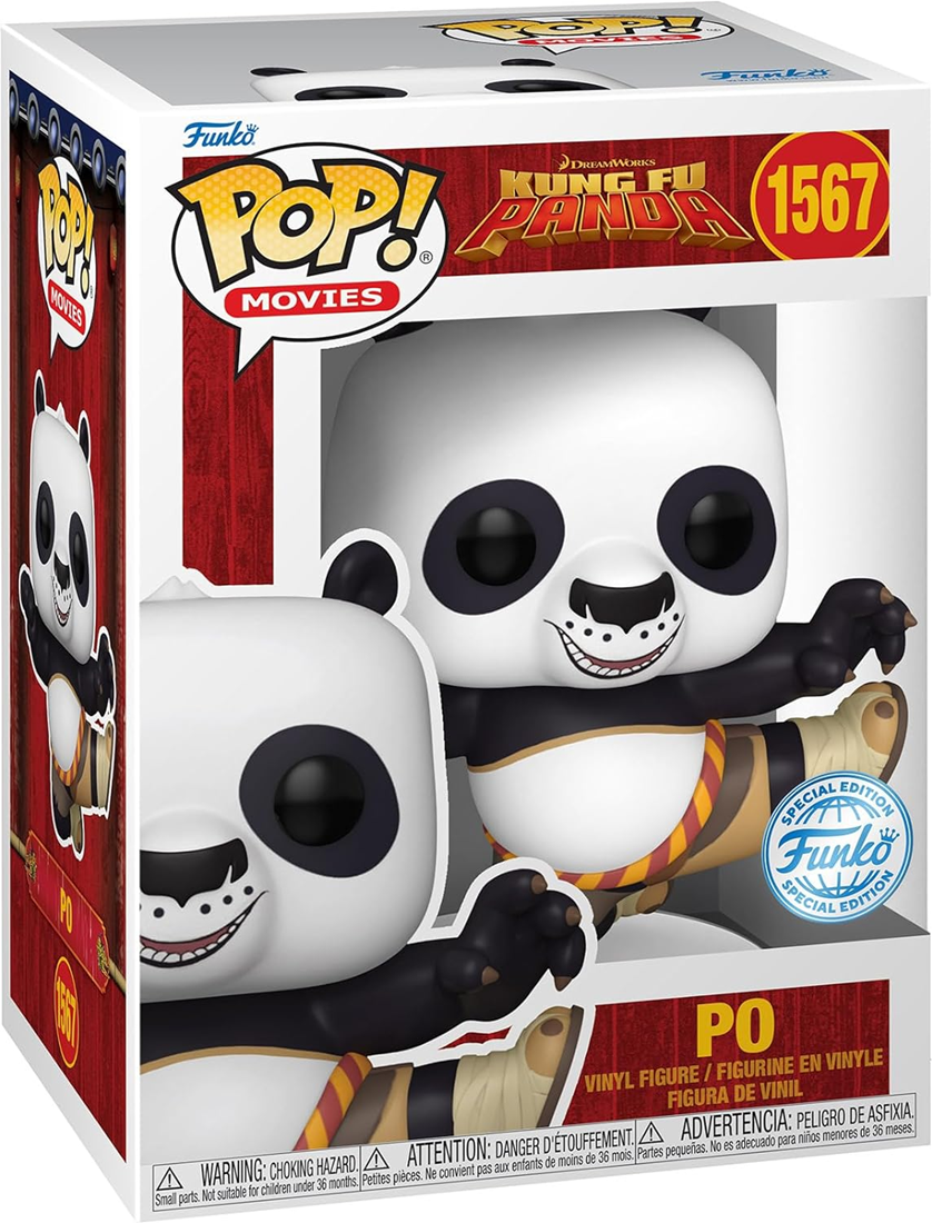 Pop Movies: Kung Fu Panda - Po Funko Pop #1567