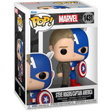 Pop Split: Marvel - Steve Rogers/Captain America Funko Pop #1431