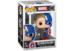 Pop Split: Marvel - Steve Rogers/Captain America Funko Pop #1431