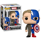 Pop Split: Marvel - Steve Rogers/Captain America Funko Pop #1431