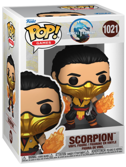 Pop Games: Mortal Kombat 1 - Scorpion Funko Pop #1021