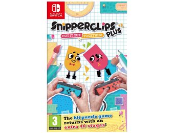 Snipperclips Plus - Cut it Out. Together - Nintendo Switch