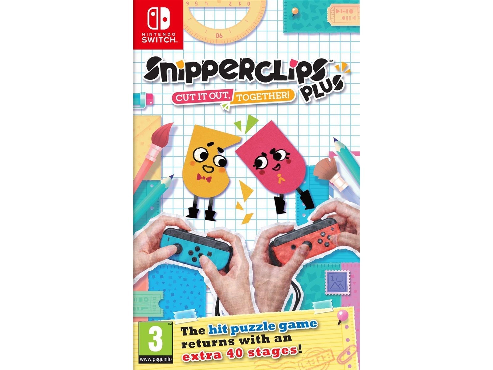Snipperclips Plus - Cut it Out. Together - Nintendo Switch