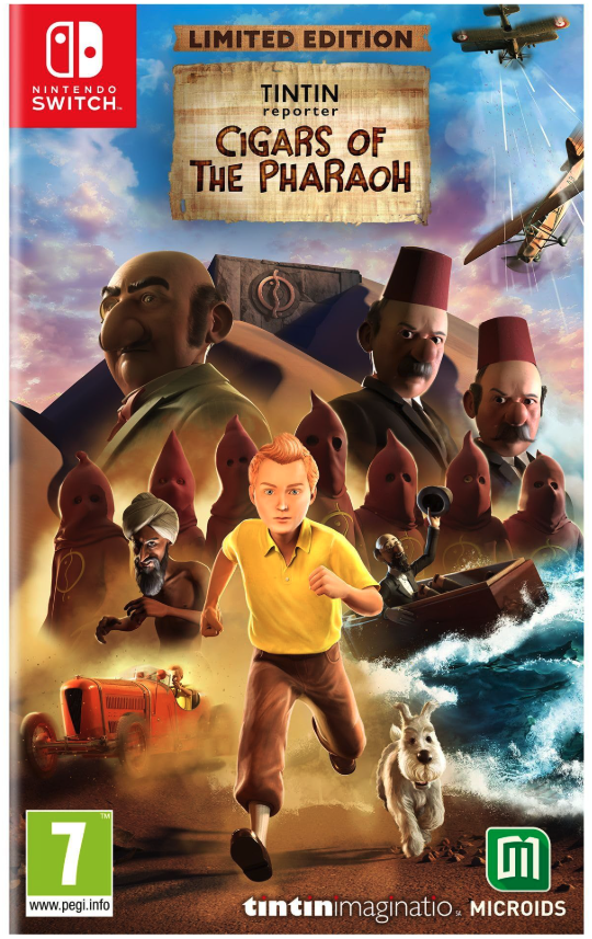 Tintin Reporter: Cigars of the Pharaoh Limited Edition - Nintendo Switch