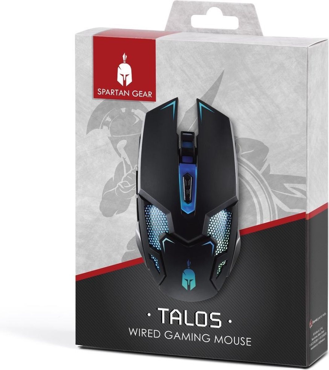 Spartan Gear – Talos Kabelgebundene Gaming-Maus