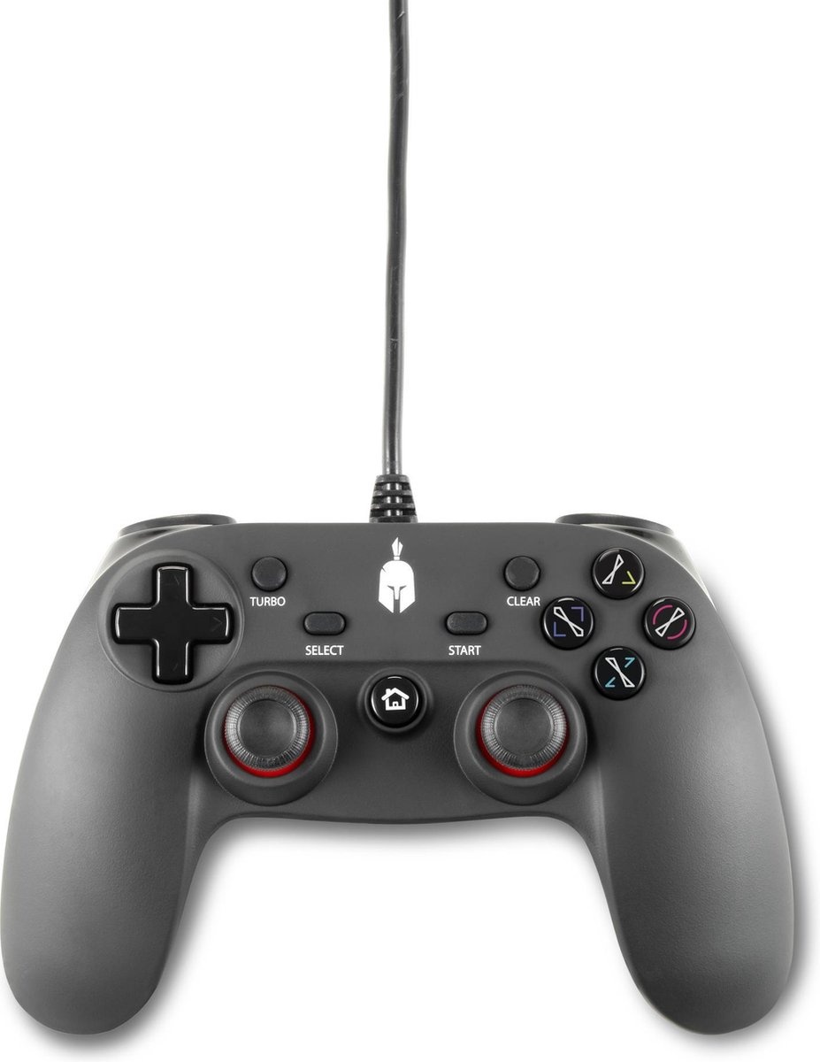 Spartan Gear: Oplon Wired Gaming Controller - PC & PS3