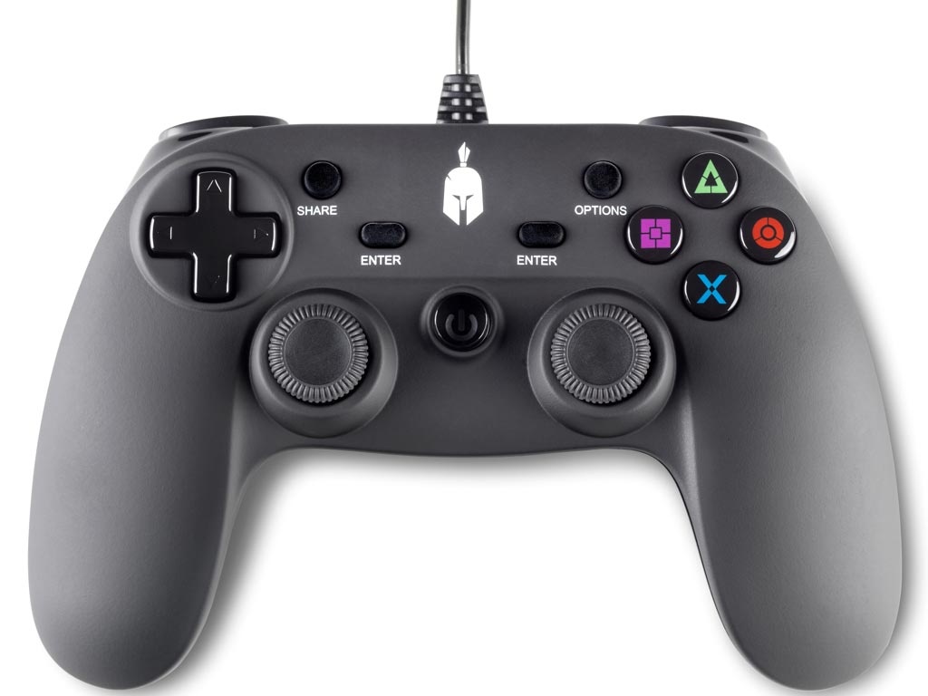Spartan Gear: Aspis Kabelgebundener Gaming-Controller – PS3 & PS4