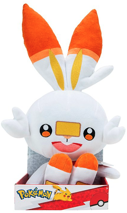 Pokémon Scorbunny Plush (30 cm)
