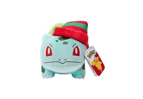 Pokemon - Bulbasaur With Striped Hat Pluche Knuffel (20 cm)