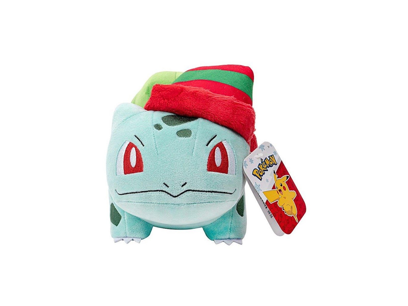 Pokémon Bulbasaur with Striped Hat Plush (20 cm)