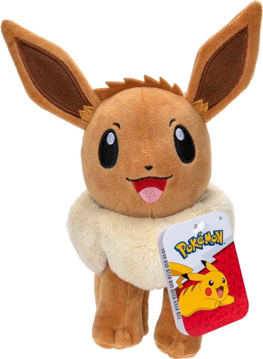 Pokémon Eevee Pluche Knuffel (20 cm)