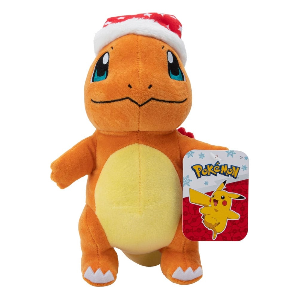 Pokémon Charmander with Santa Hat Plush (20 cm)