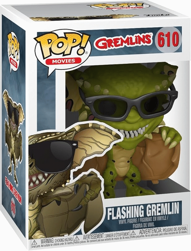 Pop Movies: Gremlins - Flashing Gremlin Funko Pop #610