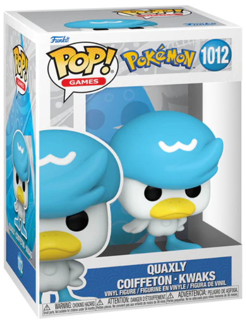 Pop Games: Pokémon - Quaxly Funko Pop #1012