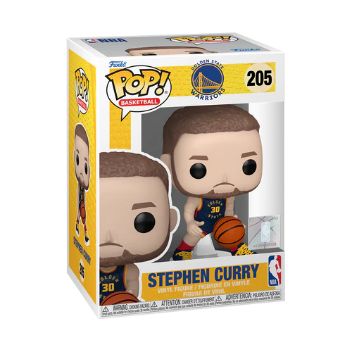Pop Basketball: NBA Warriors - Stephen Curry (City Edition) Funko Pop #205