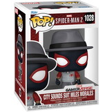 Pop Games: Spider-Man 2 - City Sounds Suit Miles Morales Funko Pop #1028
