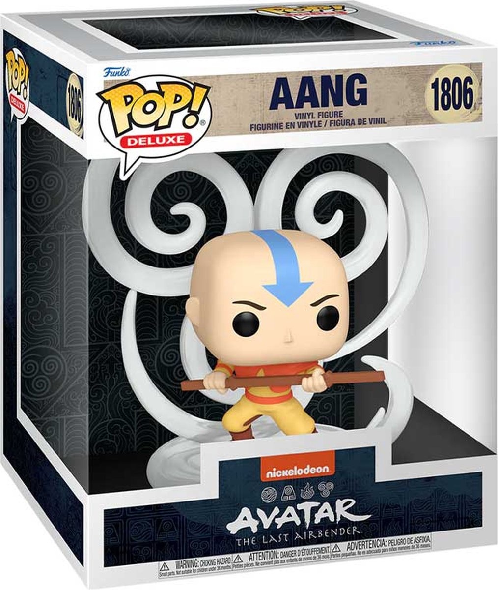 Pop Deluxe: Avatar the Last Airbender - Aang Funko Pop #1806