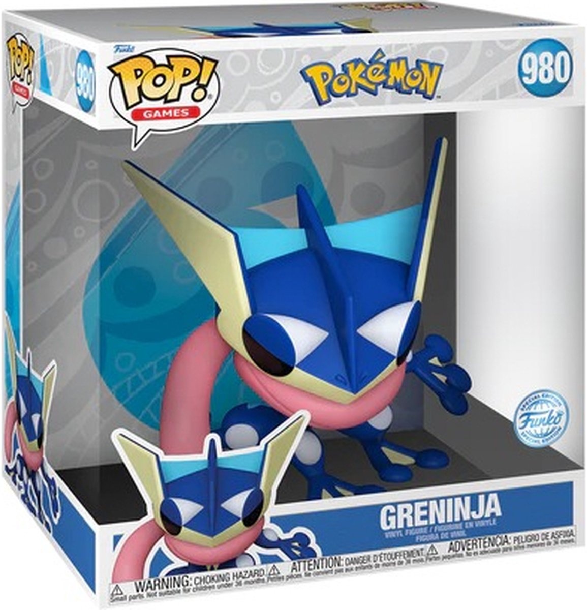 Pop Games: Jumbo Pokemon - Greninja Funko Pop (25cm) #980