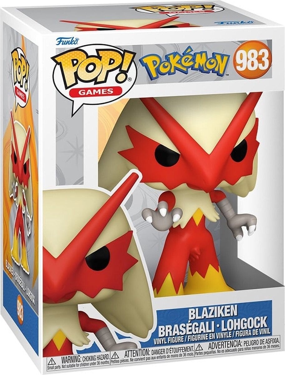 Pop Games: Pokémon - Blaziken Funko Pop #983