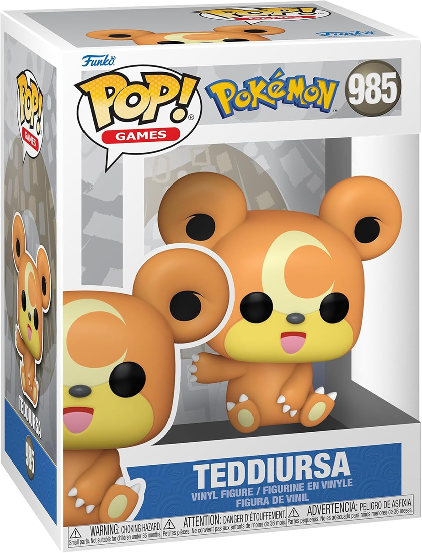 Pop Games: Pokémon - Teddiursa Funko Pop #985