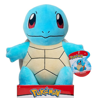 Pokémon Schiggy Plüschfigur (30 cm)