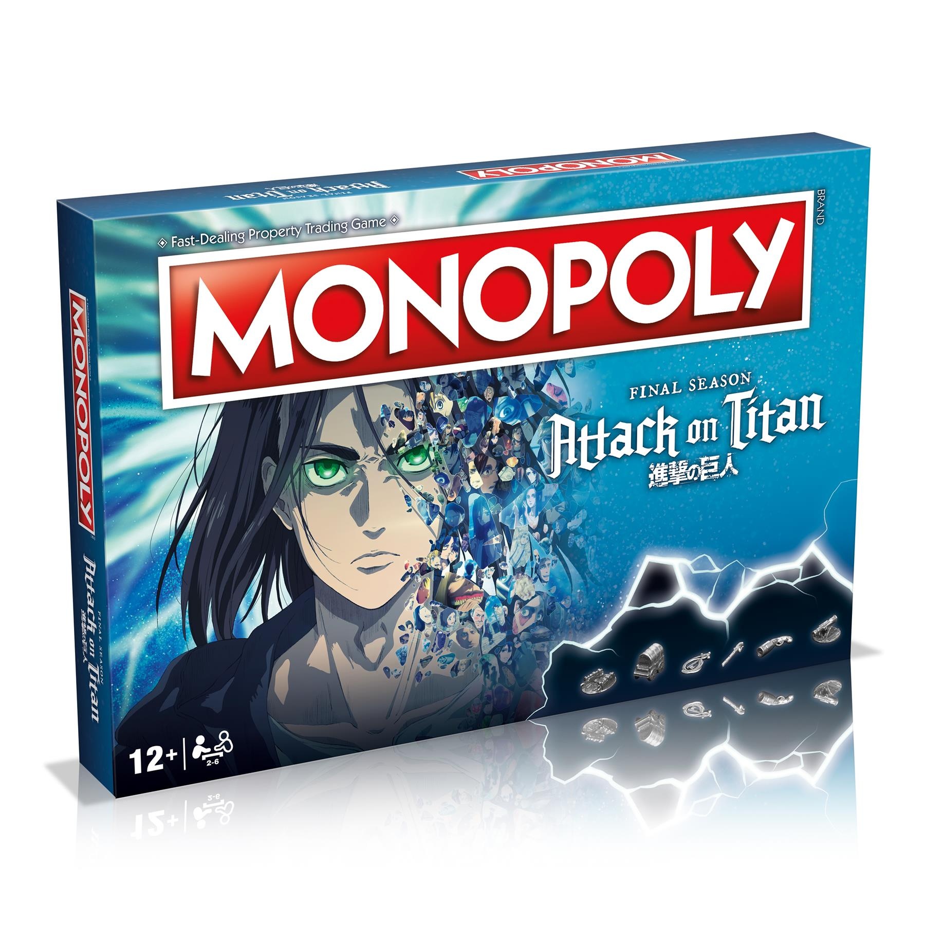 Monopoly Attack on Titan Edition (Engelstalig)