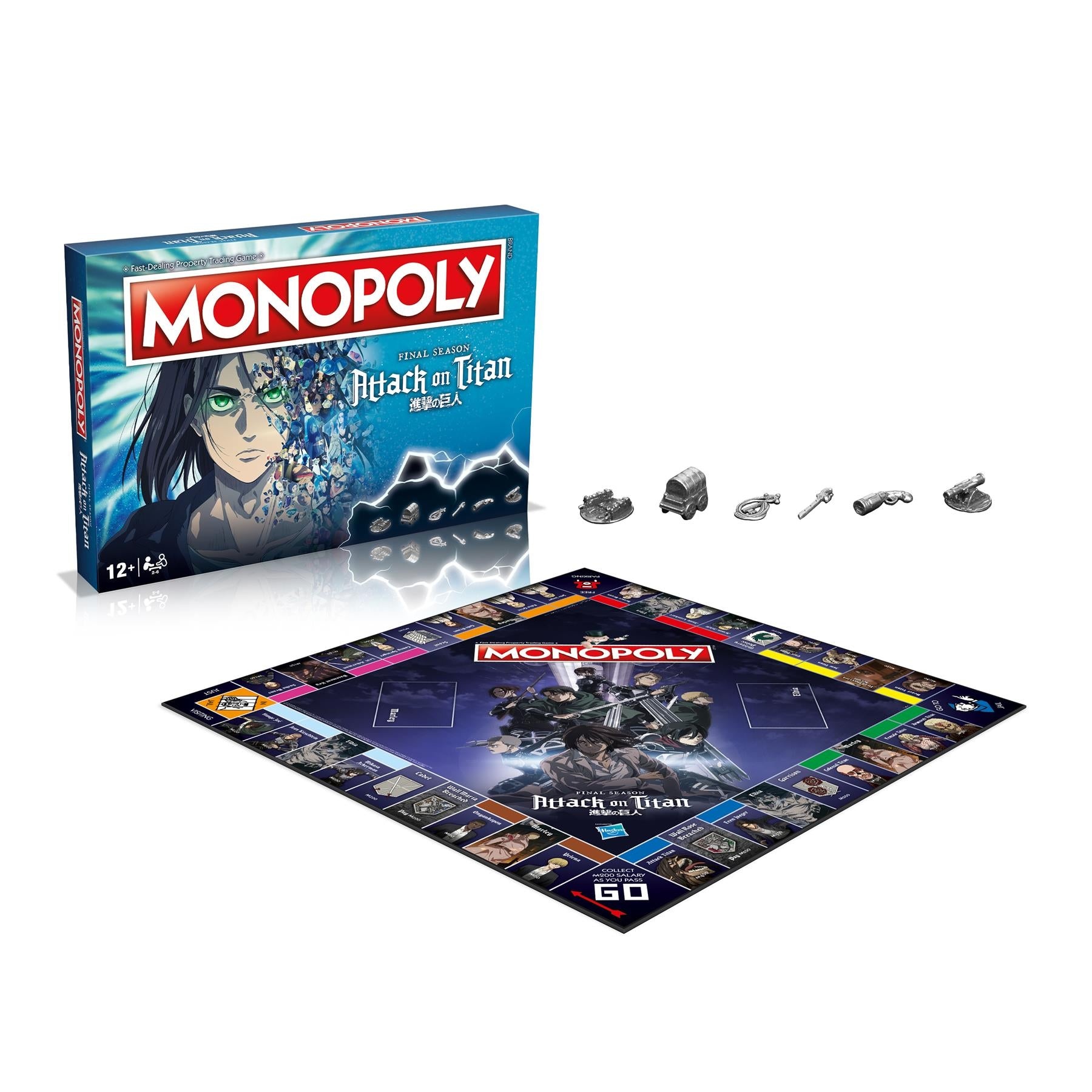 Monopoly Attack on Titan Edition (Engelstalig)