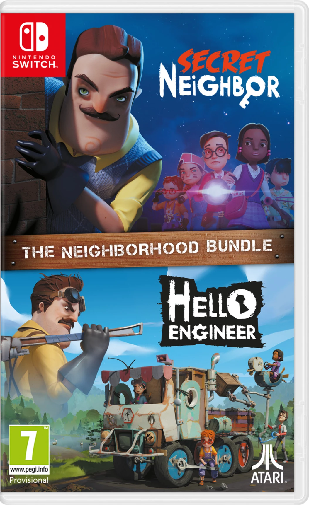 Secret Neighbor + Hello Engineer - The Neighborhood Bundle - Nintendo Switch