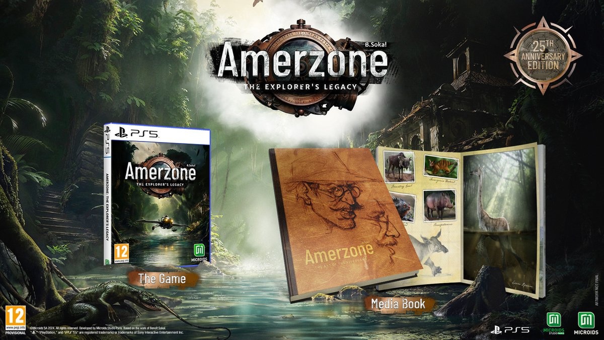 Amerzone the Explorer's Legacy - 25th Anniversary Edition - PS5