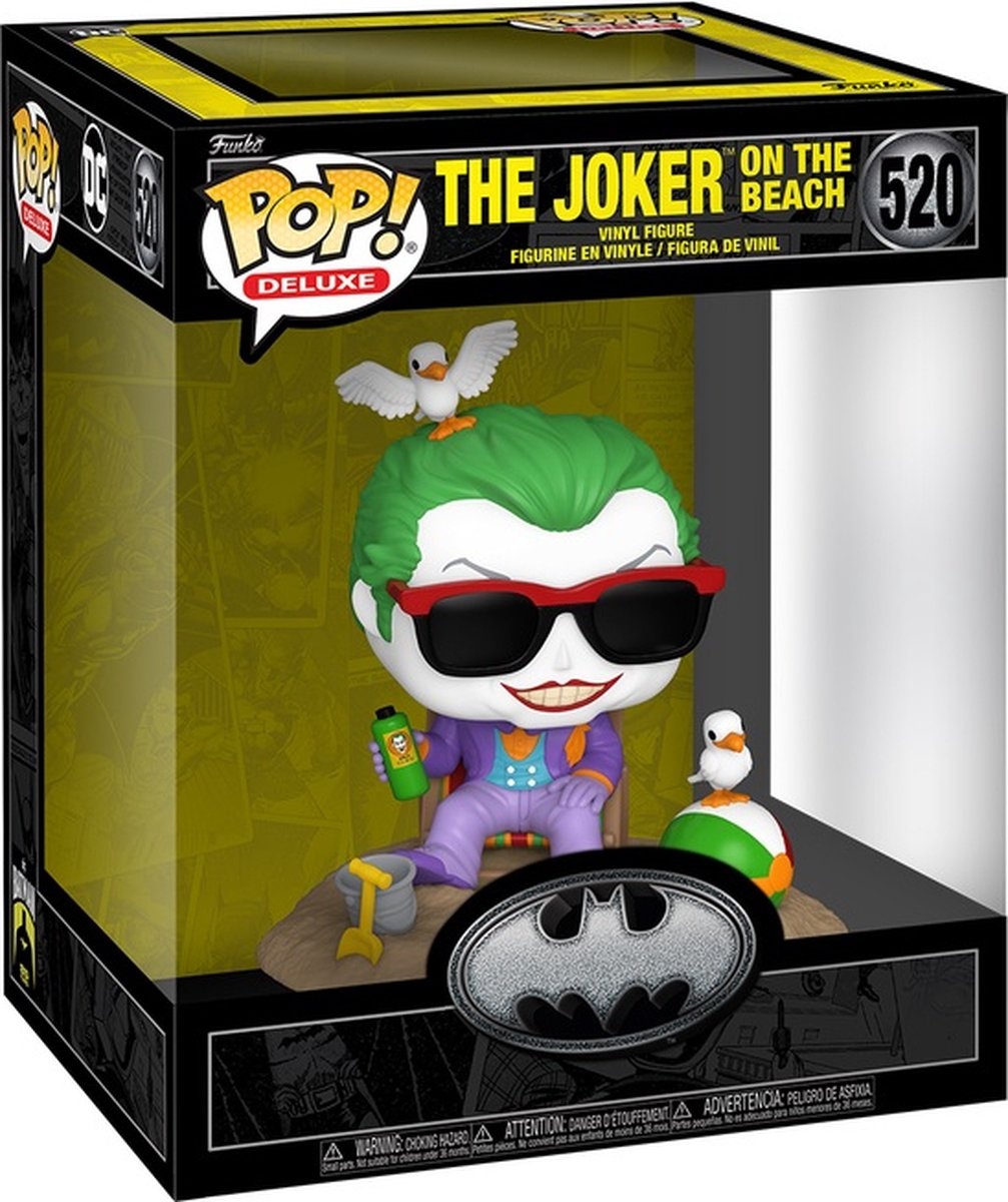 Pop Deluxe: Batman 85th Anniversary - Joker (On The Beach) Funko Pop #520