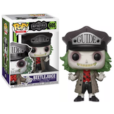 Pop Movies: Beetle Juice With Guide Hat Funko Pop #605