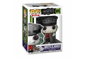 Pop Movies: Beetle Juice With Guide Hat Funko Pop #605