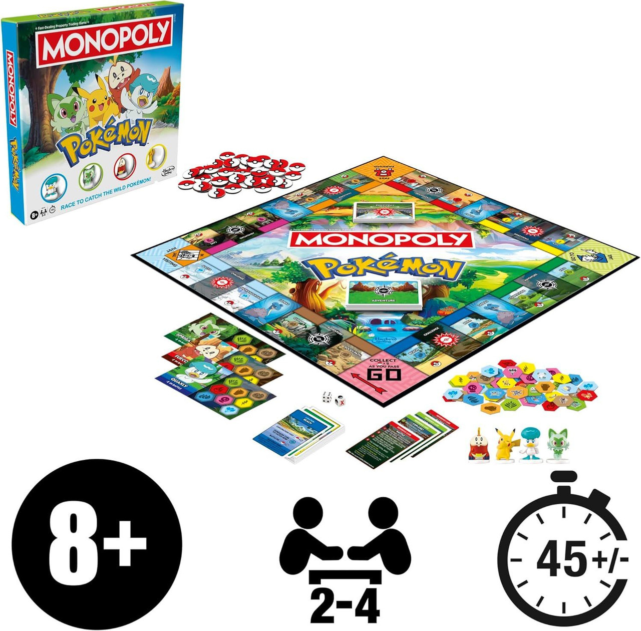 Monopoly Pokémon Edition (English)