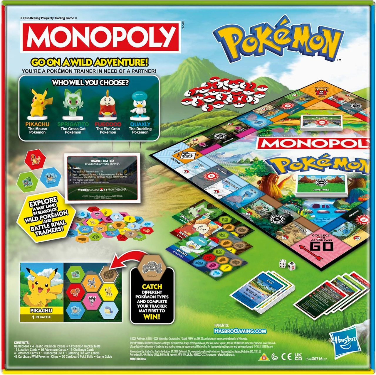 Monopoly Pokémon Edition (English)