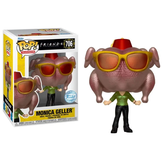 Pop Tees: Friends – Monica Geller with Turkey (Metallic) Funko Pop #706 (Size L)