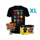 Pop Tees: Friends – Monica Geller with Turkey (Metallic) Funko Pop #706 (Size XL)