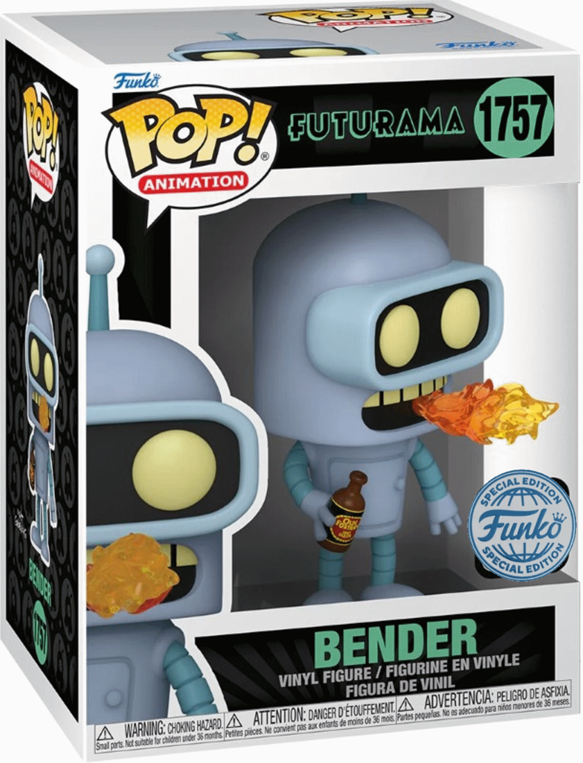 Pop Animation: Futurama - Bender Funko Pop #1757