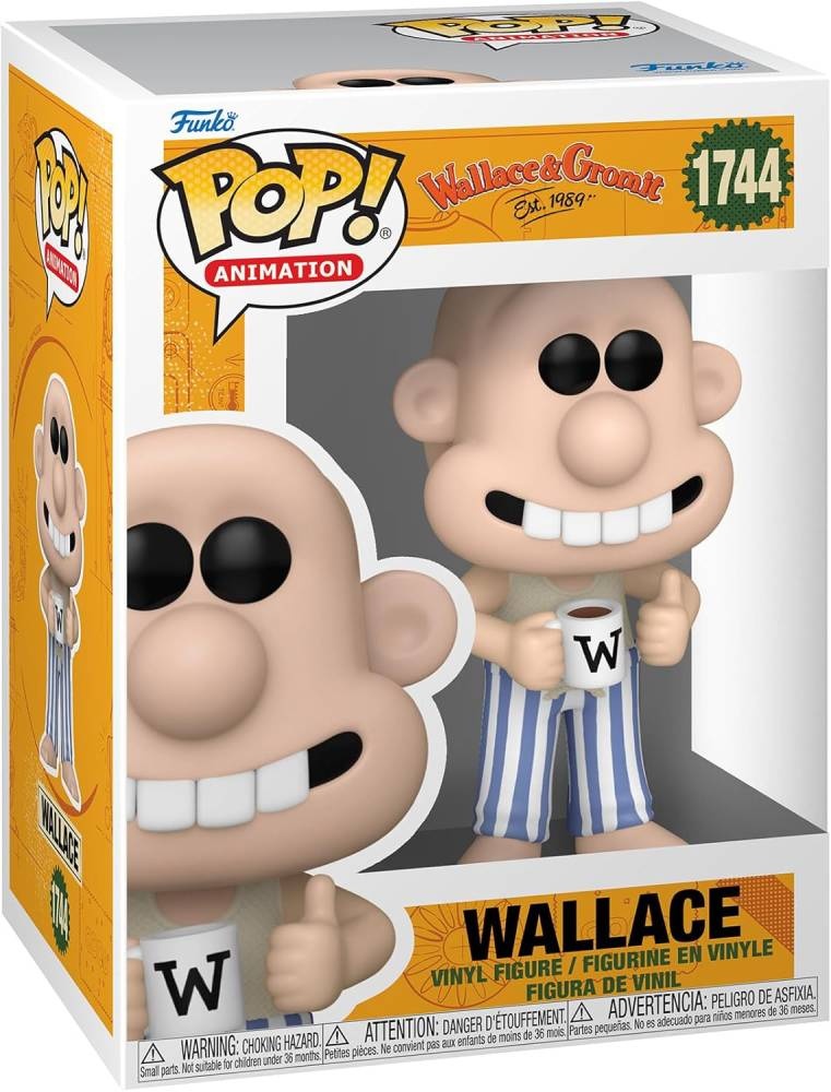 Pop Animation: Wallace & Gromit - Wallace Funko Pop #1744
