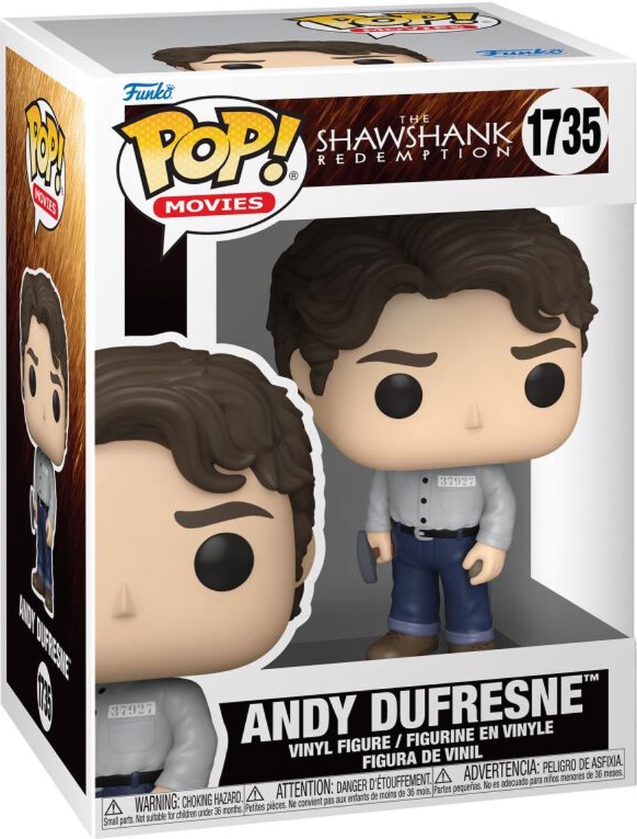 Pop Movies: The Shawshank Redemption - Andy Dufresne Funko Pop #1735