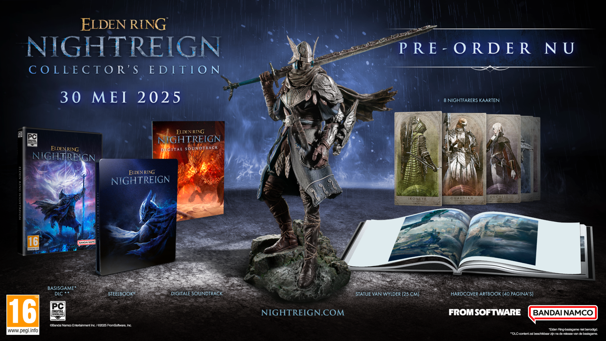 Elden Ring Nightreign - Collector's Edition - PC (Code in Box)