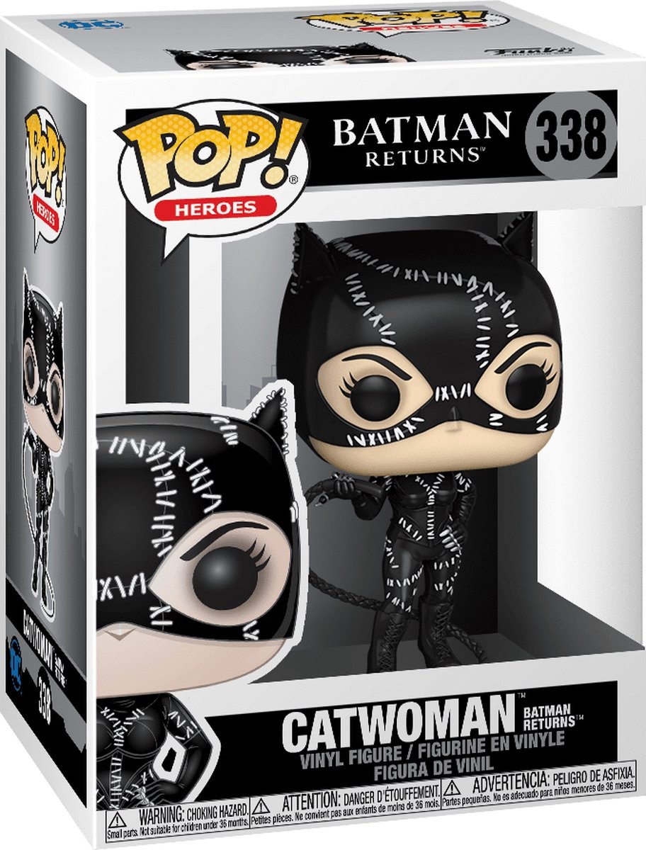 Pop Heroes: Batman Returns - Catwoman Funko Pop #338