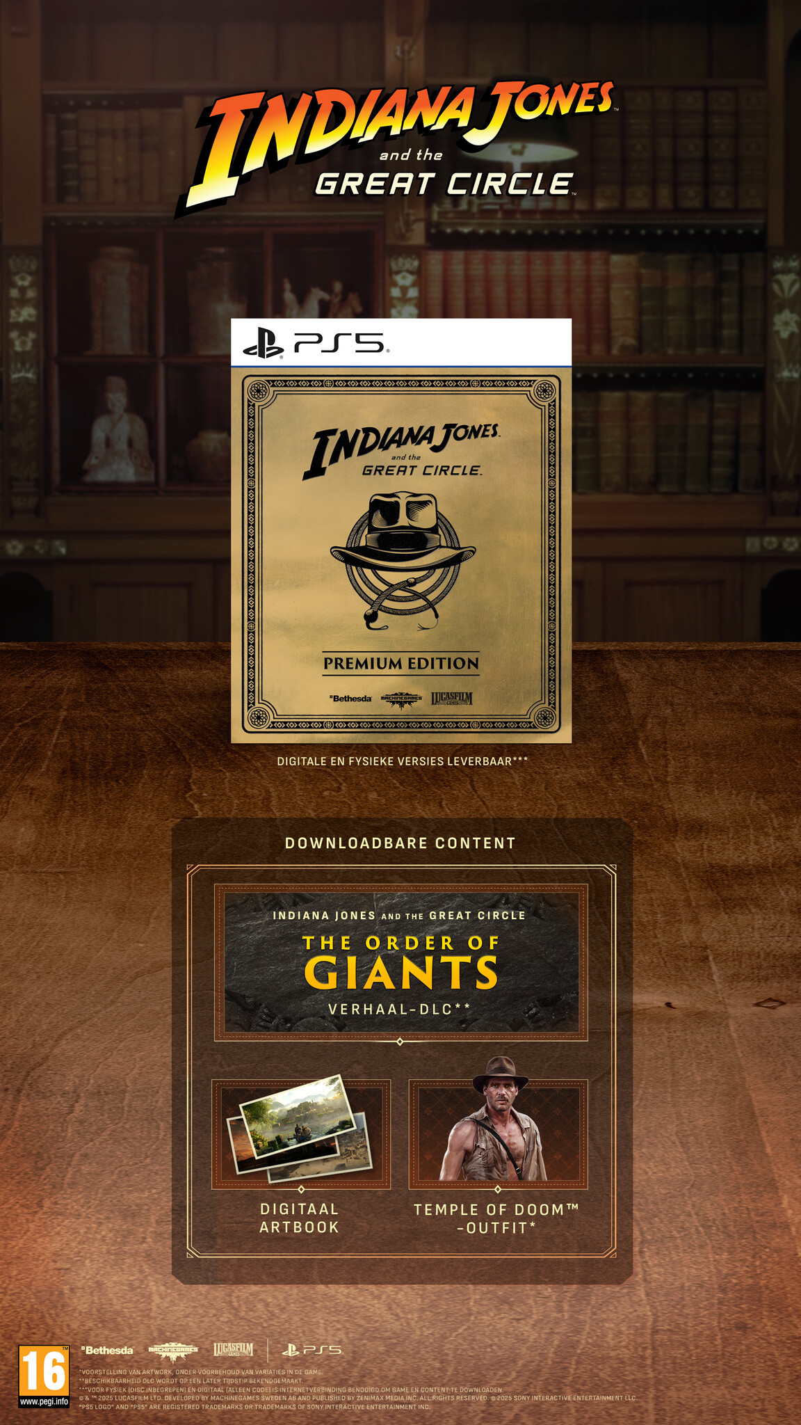 Indiana Jones and the Great Circle - Premium Edition - PS5