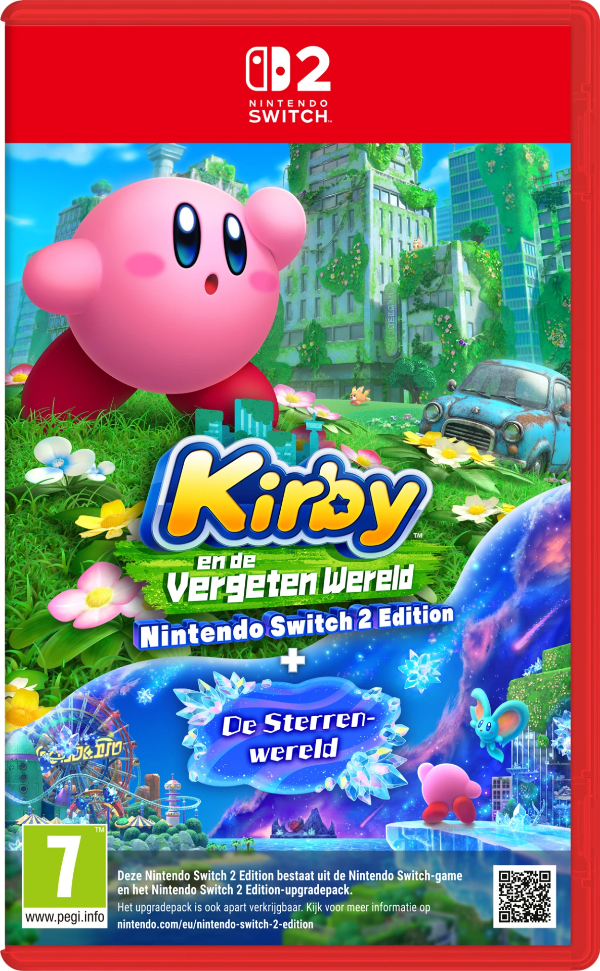 Kirby and the Forgotten Land + Star Crossed World – Nintendo Switch 2