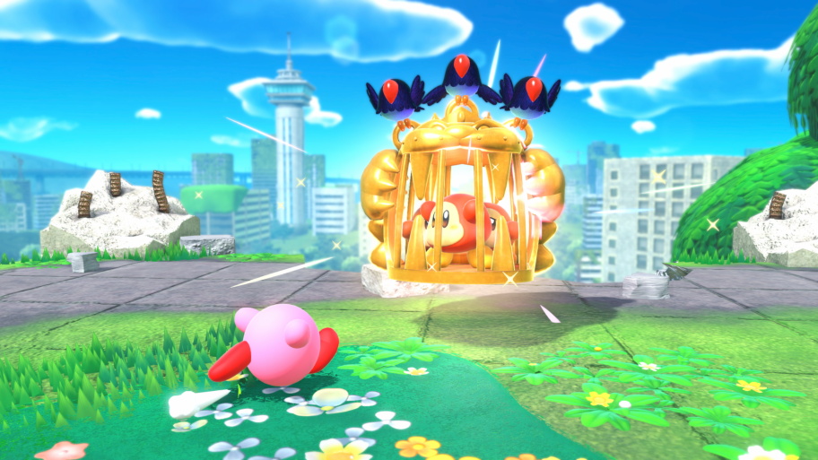 Kirby and the Forgotten Land + Star Crossed World – Nintendo Switch 2