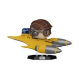Pop Rides: Star Wars - Anakin Skywalker in Naboo Starfighter (With R2D2) Funko Pop #677