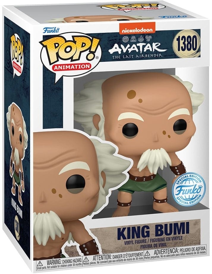 Pop Animation: Avatar the Last Airbender - King Bumi Funko Pop #1380