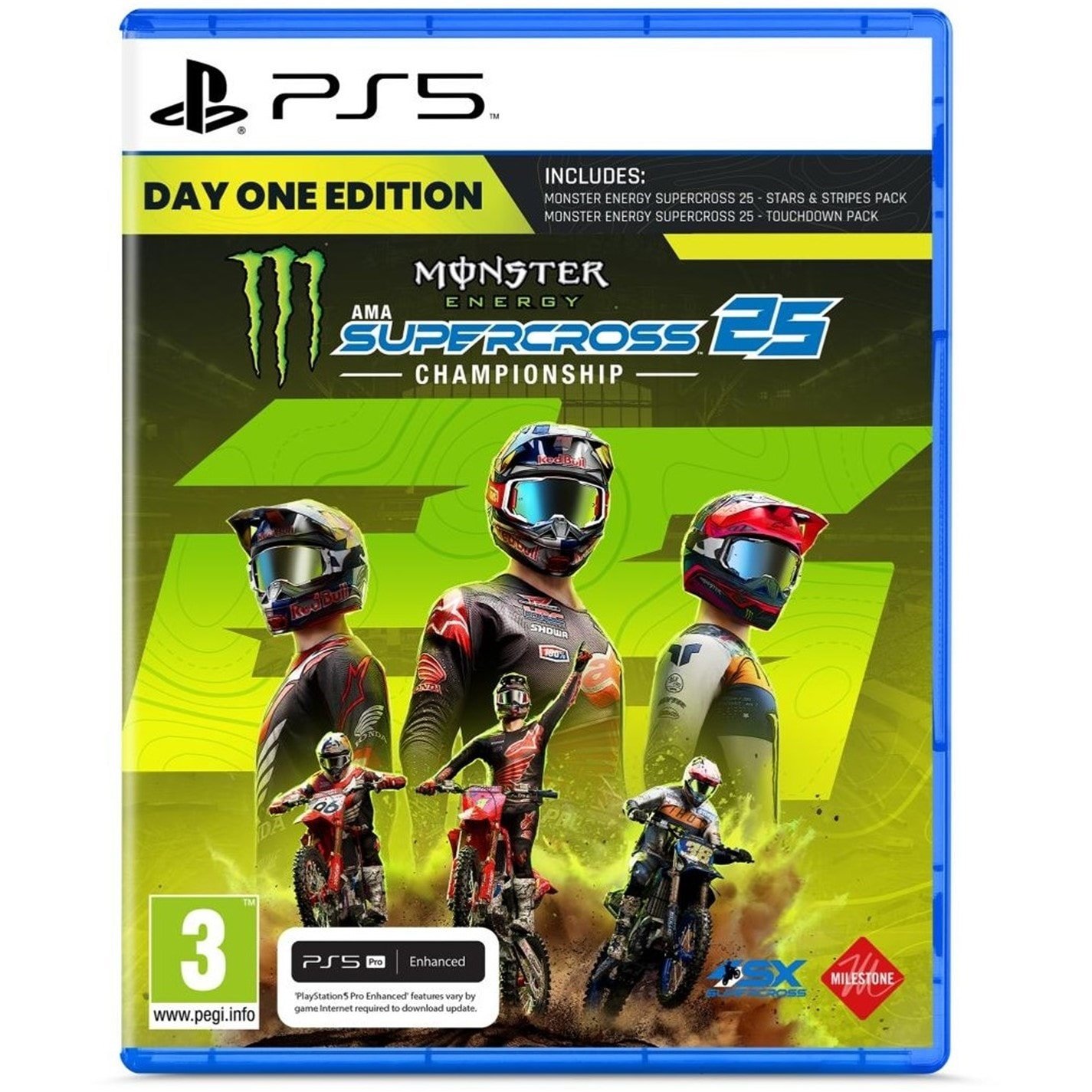 Monster Energy Supercross 25 - Day One Edition + Pre-Order Bonus - PS5